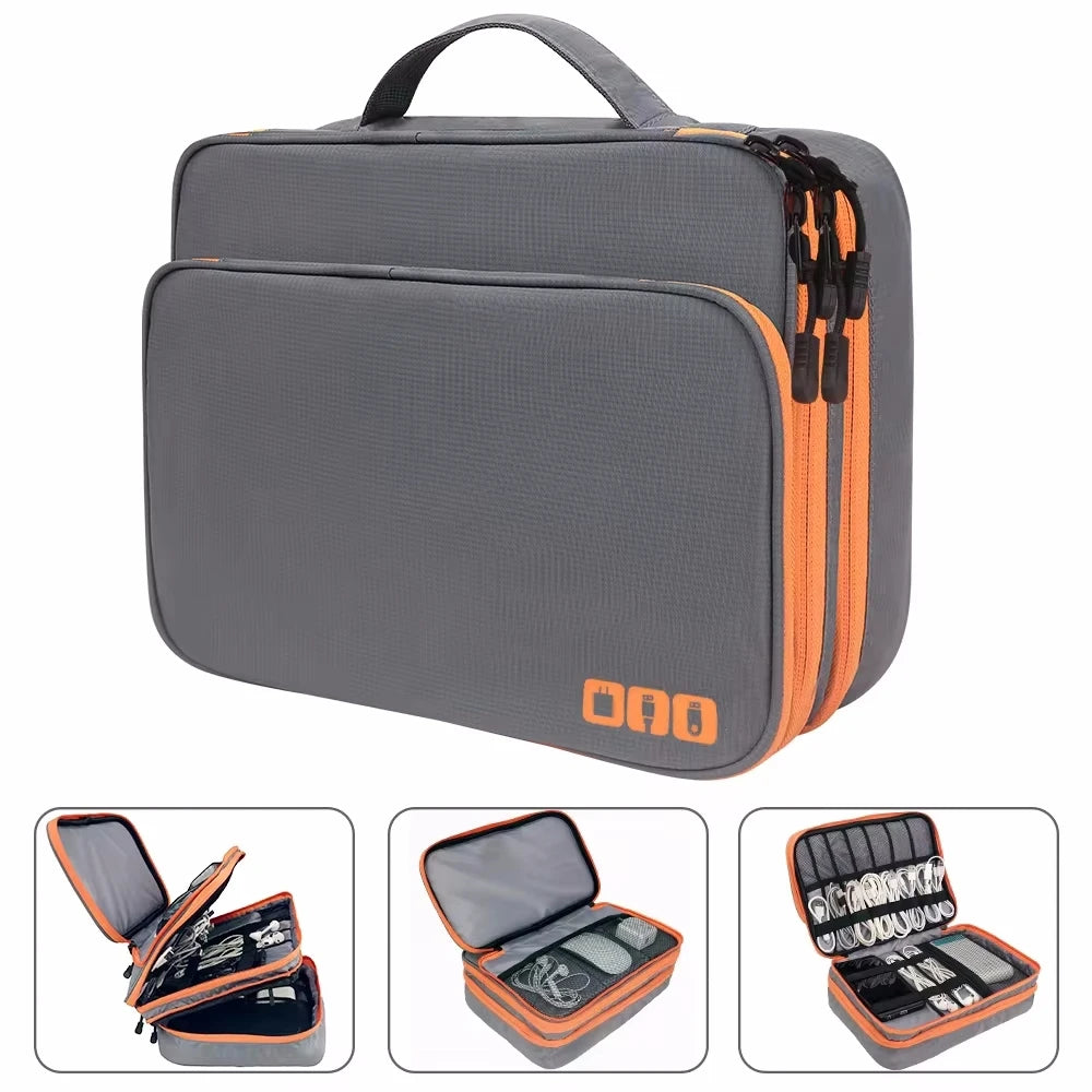 Trousse de toilette voyage multi compartiments - ShopGET®