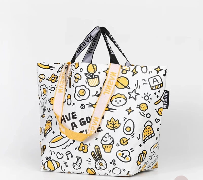 Sac de courses avec décore Caractères / 2PCS-Caractères / 1PC-Rainbow / 1PC-Caractères / 3PCS-Animal Graffiti / 1PC-Good Time / 3PCS-Animal Graffiti / 3PCS-Animal Graffiti / 2PCS-Good Time / 2PCS-Good Time / 1PC-Rainbow / 3PCS-Rainbow / 2PCS-ShopGET®