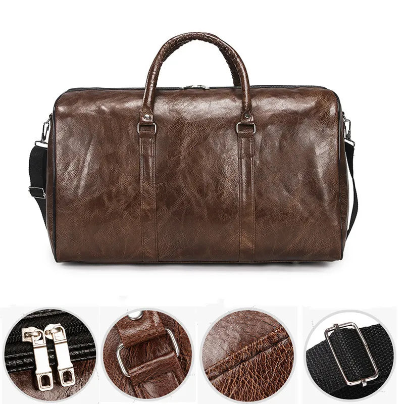 Sac weekend noir femme Marron-Café-Bleu-Noir-ShopGET®