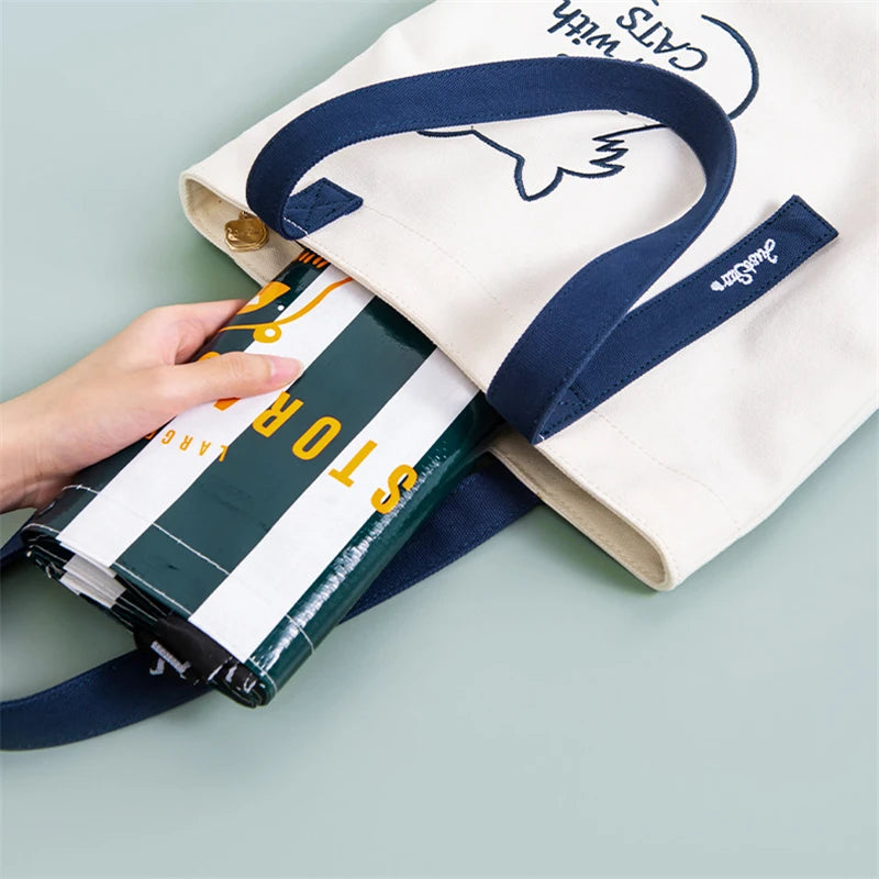 Sac de courses tote bag Blanc Small-Beige Small-Beige Large-Jaune Small-Stripe Large-Vert Large-ShopGET®