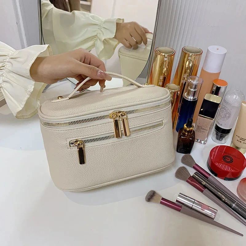 Trousse maquillage compartiment à fermeture éclair - ShopGET®