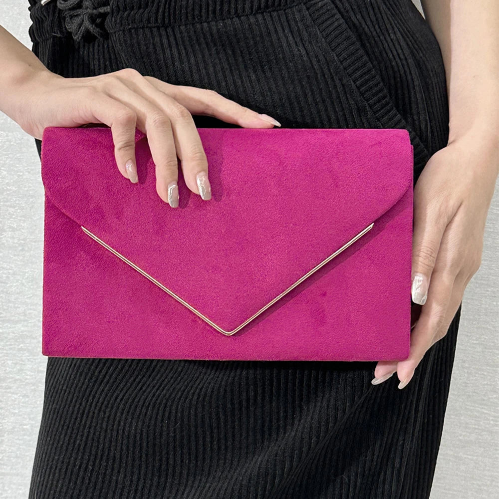 Pochette femme orange Rouge A-Rouge B-Noir-Beige-orange-ShopGET®