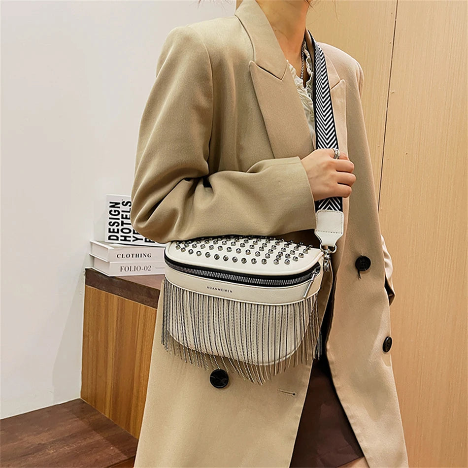 Sac banane en cuir très original & tendance