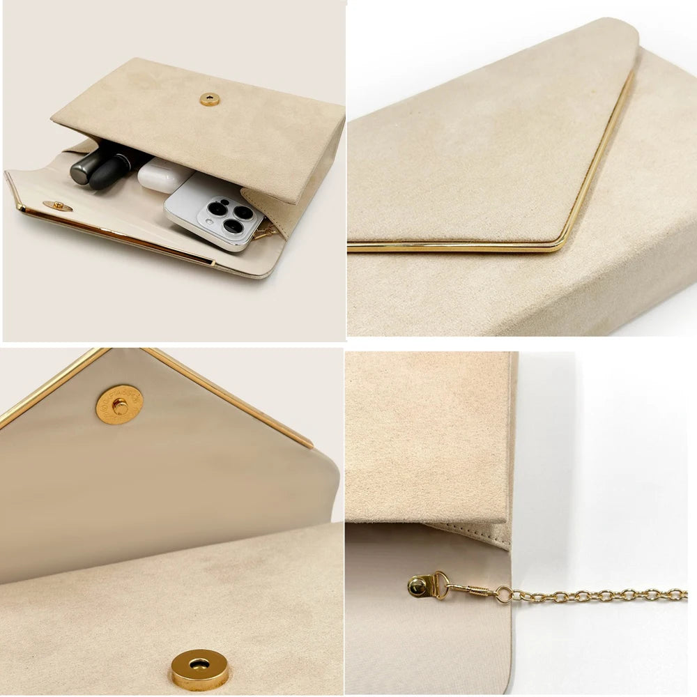Pochette femme orange Rouge A-Rouge B-Noir-Beige-orange-ShopGET®