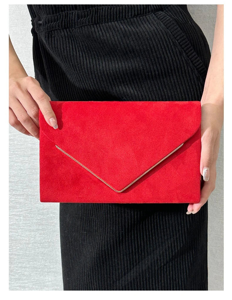 Pochette femme orange Rouge A-Rouge B-Noir-Beige-orange-ShopGET®