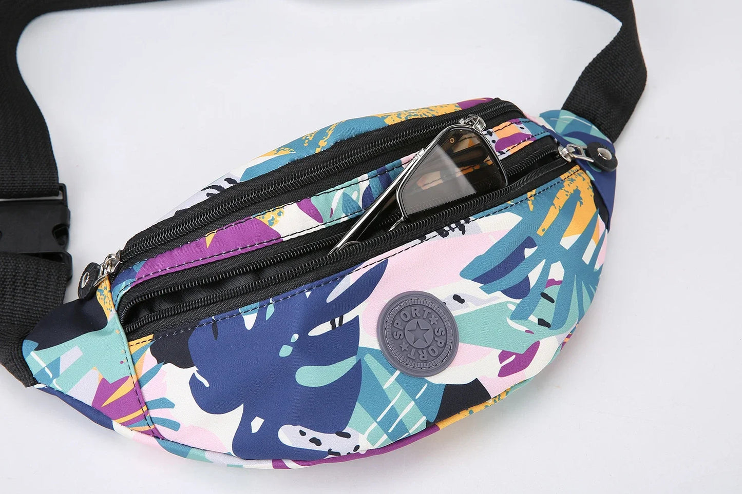 Sac banane homme chic coloré