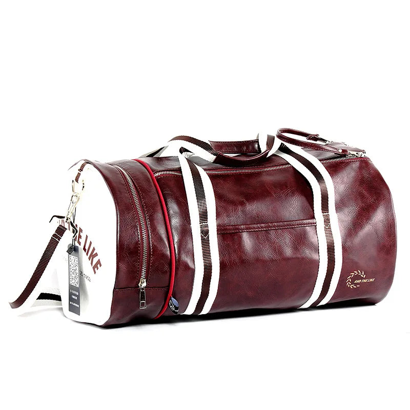 Sac polochon voyage femme original Noir-Noir Jaune-Bordeau-Bleu-ShopGET®
