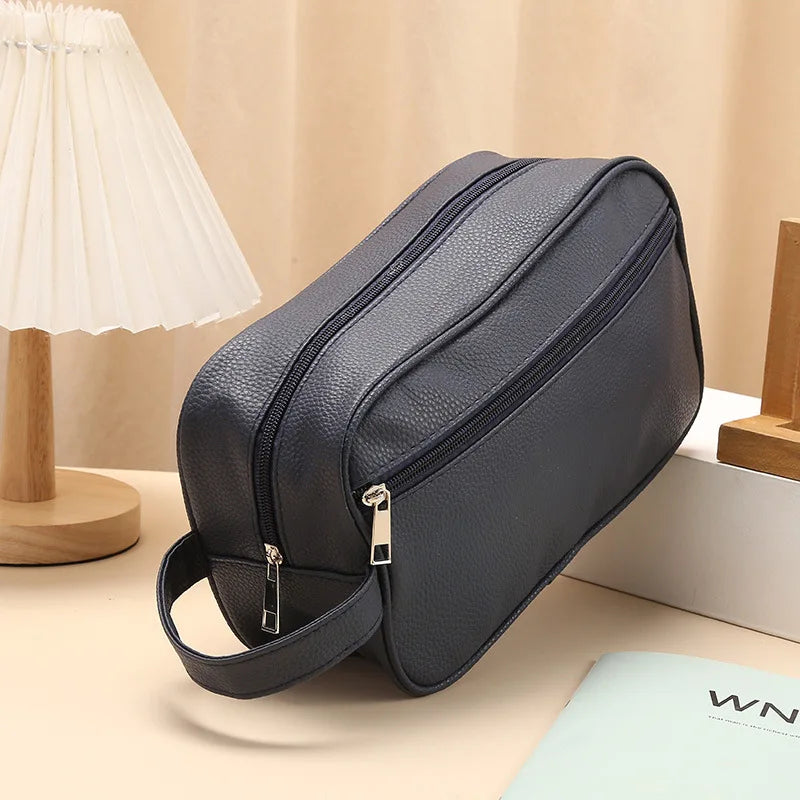 Trousse de toilette voyage en cuir - ShopGET®