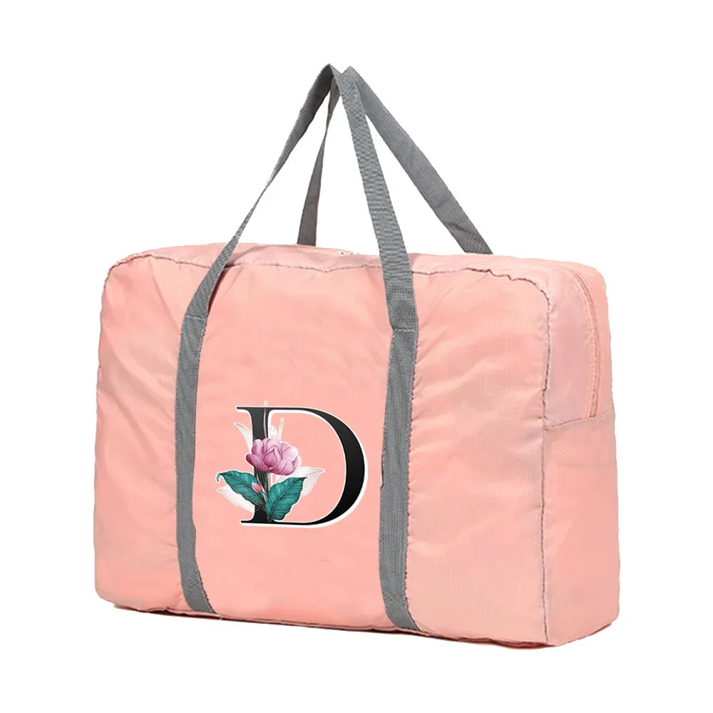 Sac weekend lettre A à G prénom C-B-A-G-F-E-D-ShopGET®
