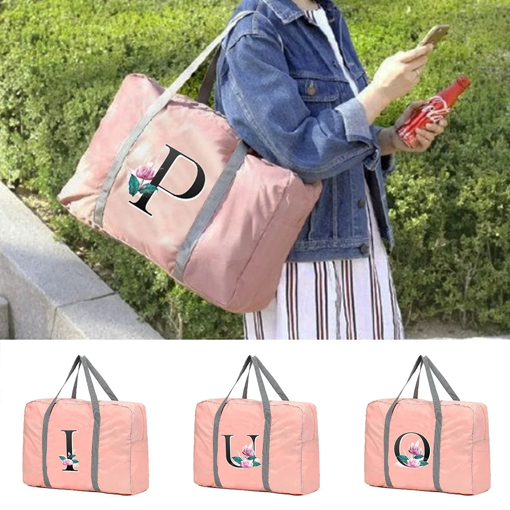 Sac weekend lettre A à G prénom C-B-A-G-F-E-D-ShopGET®