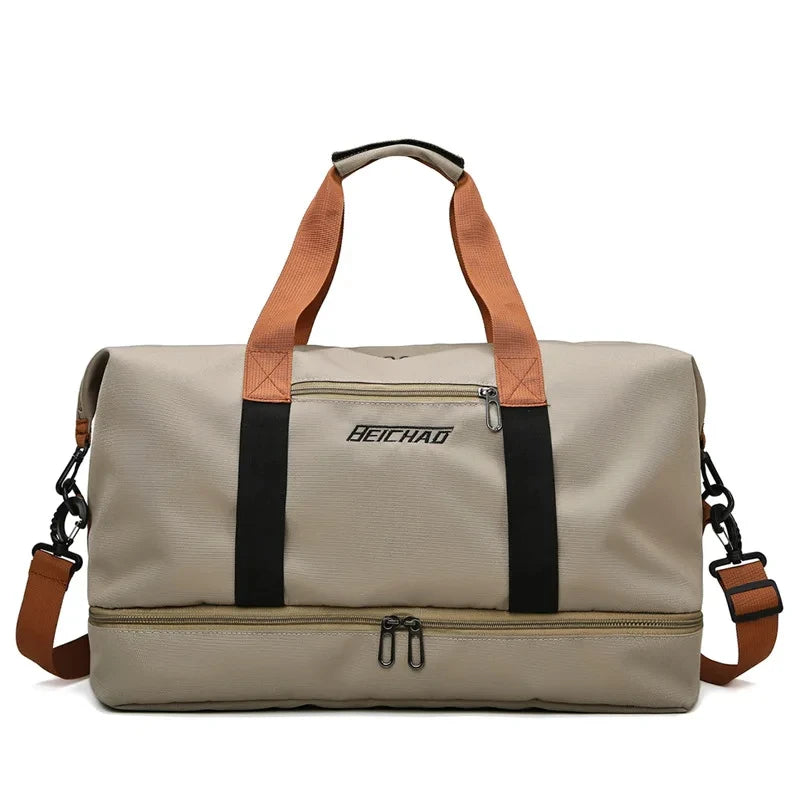 Sac weekend homme magnifique et coloré Kaki-Bleu-Gris-Noir-Vert-Rose-Jaune-Rouge-Bleu Feuille-ShopGET®