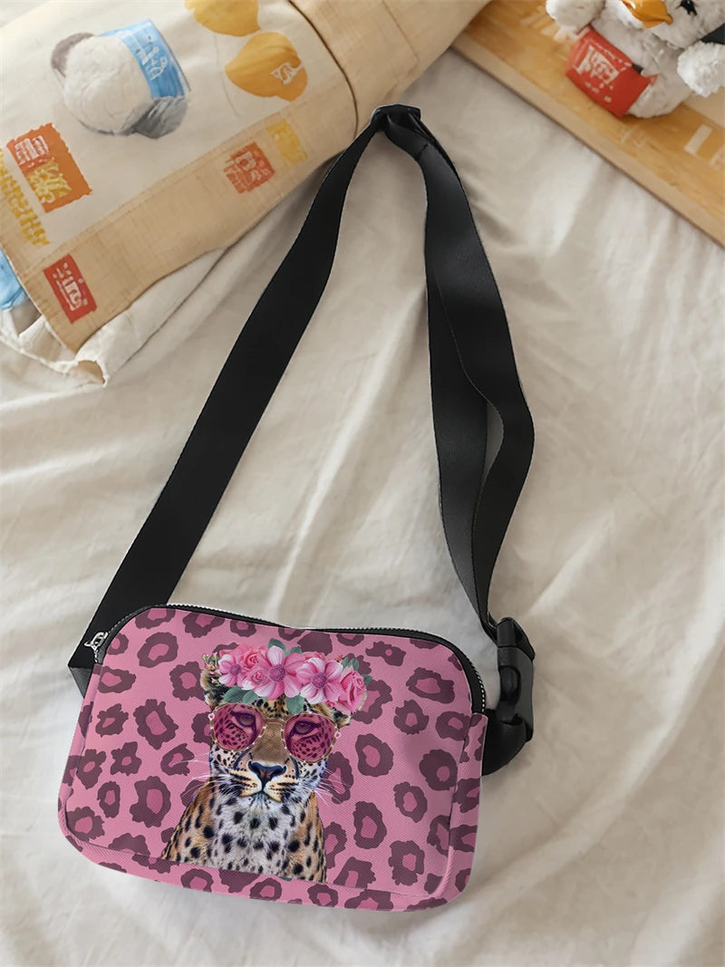 Sac banane imprimé léopard
