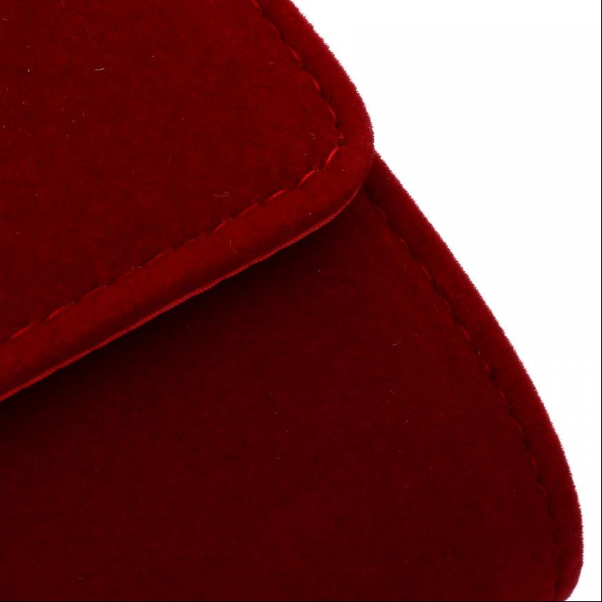 Pochette femme Bordeau Noir / 23 cm x 13 cm-Rouge / 23 cm x 13 cm-ShopGET®