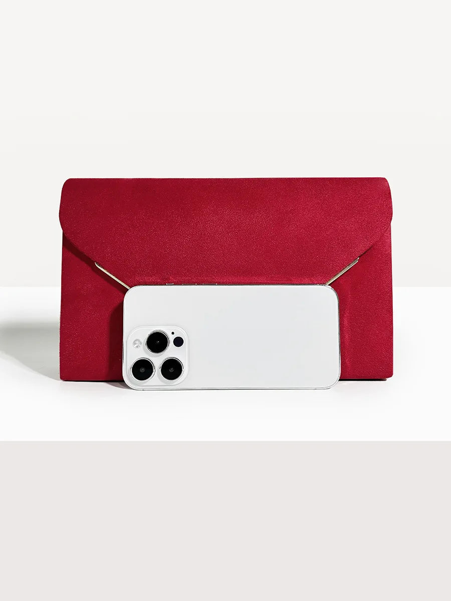 Pochette femme orange Rouge A-Rouge B-Noir-Beige-orange-ShopGET®