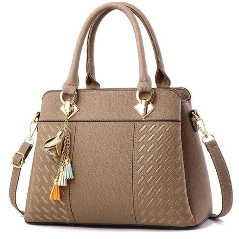 Sac cabas femme avec fermeture éclair 31x14x23cm / Gris SB-31x14x23cm / Noir A-31x14x23cm / Noir B-31x14x23cm / Bleu-31x14x23cm / Rouge-31x14x23cm / Rose-31x14x23cm / Gris-31x14x23cm / Kaki-ShopGET®