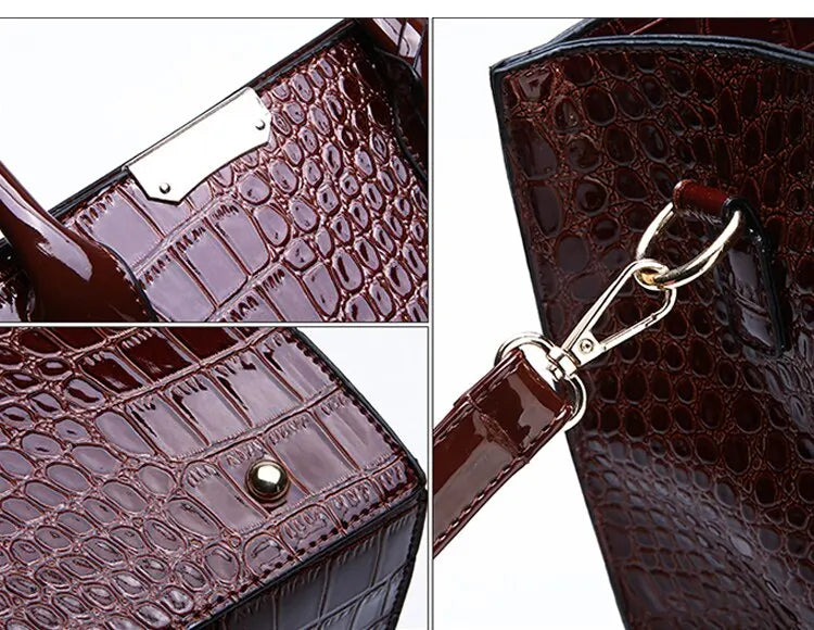 Sac cabas femme business 34x13x24cm / Rouge-34x13x24cm / Marron-34x13x24cm / Noir-ShopGET®