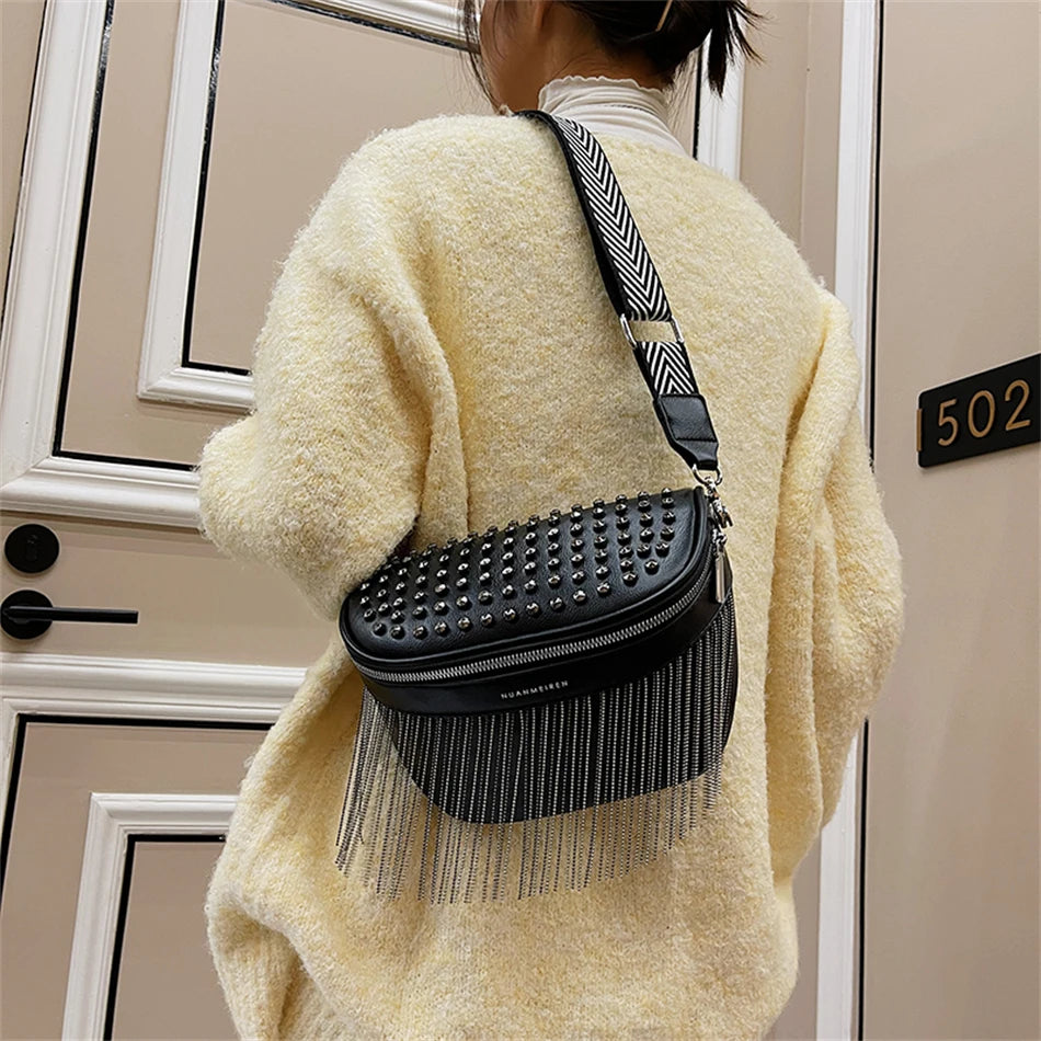 Sac banane en cuir très original & tendance