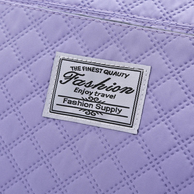 Sac weekend femme tissu Rose-Bleu-Blanc-Pourpre-Gris-Noir-ShopGET®