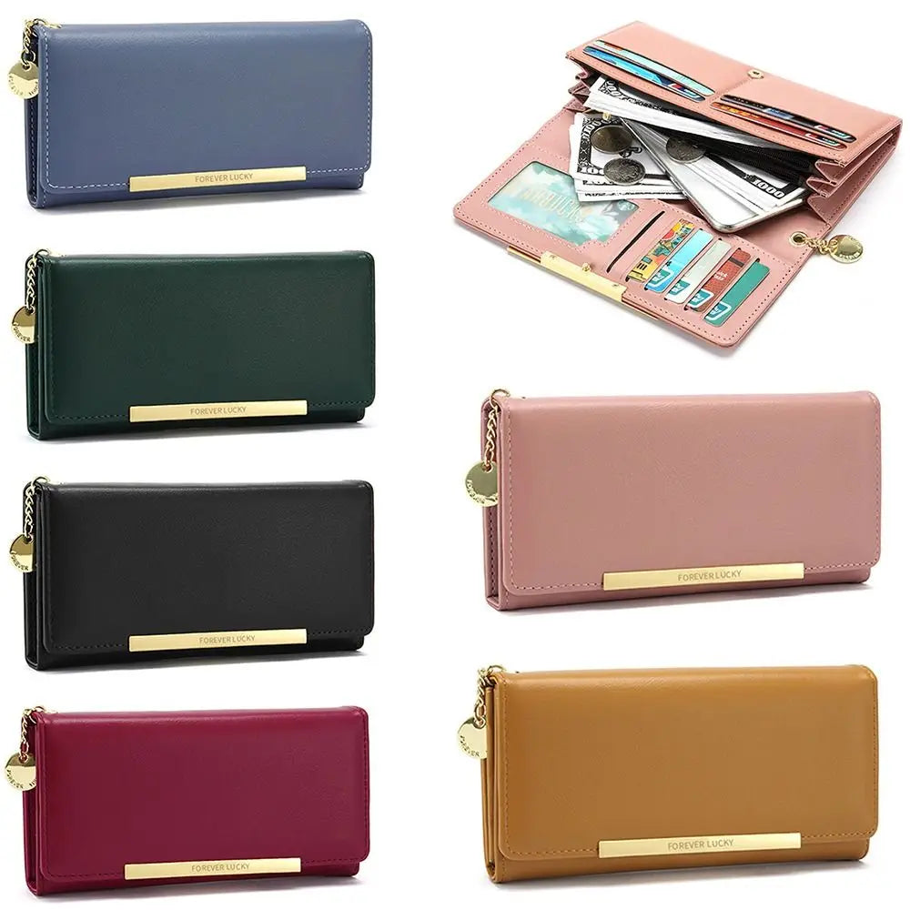Pochette femme classe Rose-Rouge-Marron-Noir-Vert-Bleu-ShopGET®