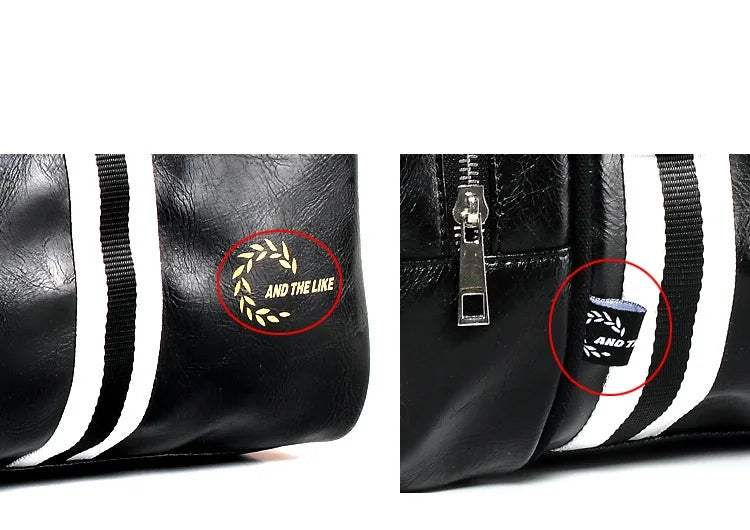Sac polochon voyage femme original Noir-Noir Jaune-Bordeau-Bleu-ShopGET®