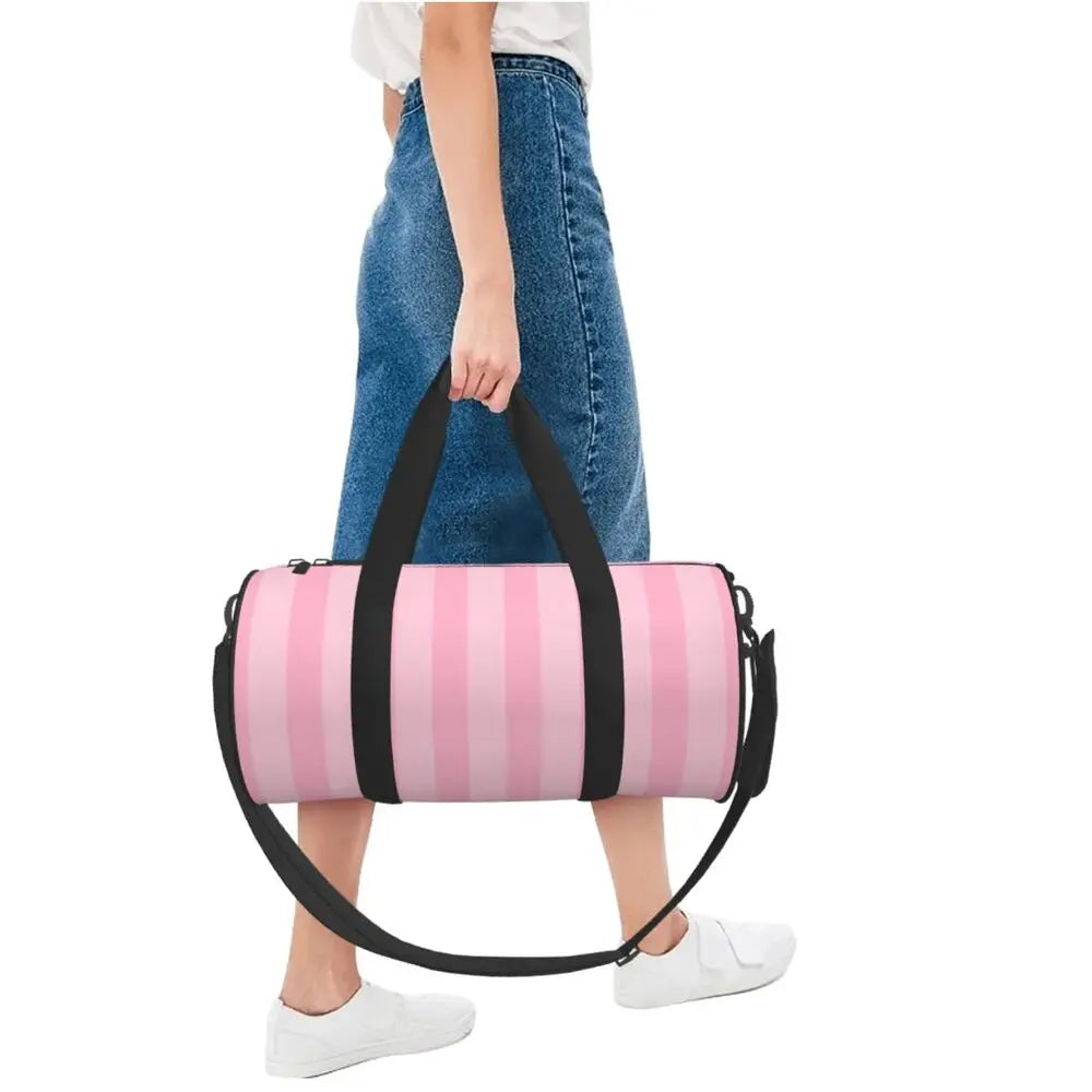 Sac polochon rose A-B-C-D-ShopGET®