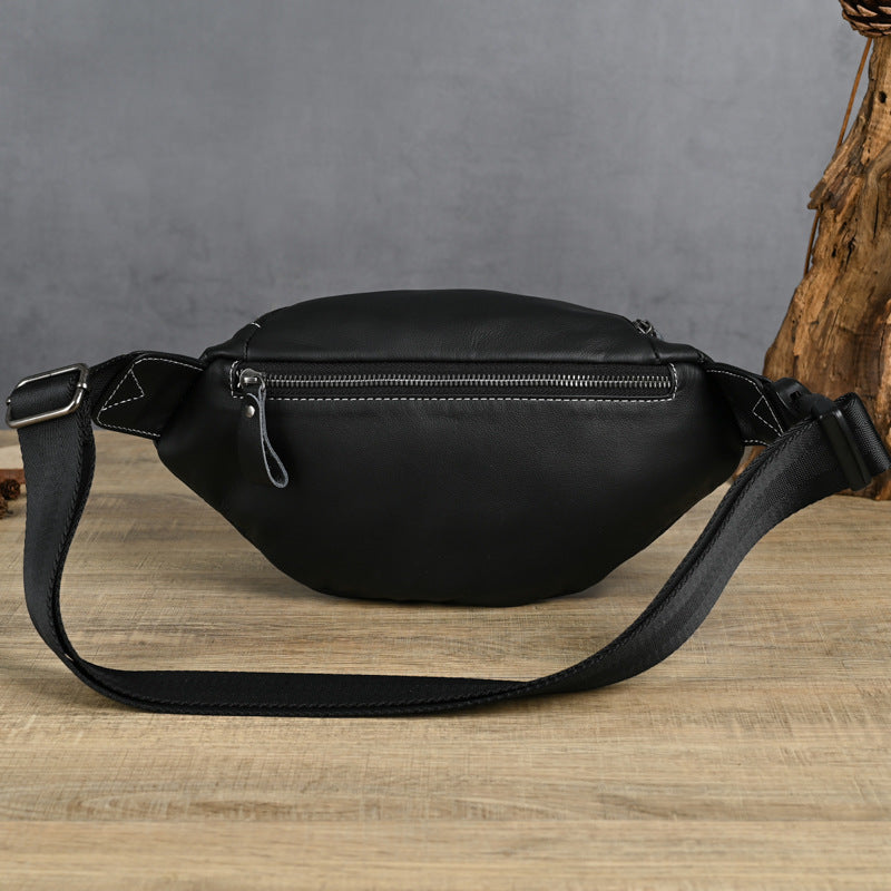 Sac banane homme luxe pas cher en cuir - ShopGET®