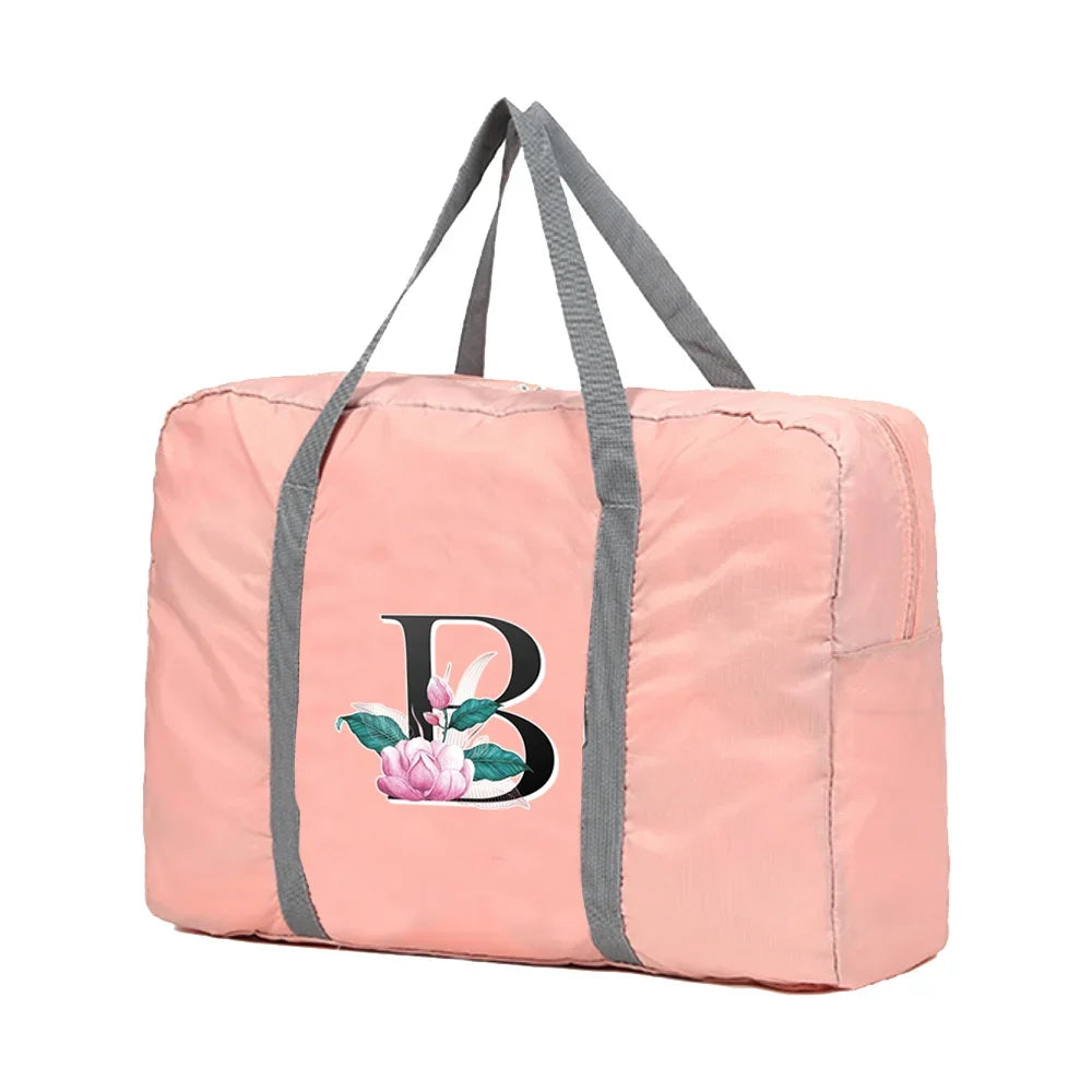 Sac weekend lettre A à G prénom C-B-A-G-F-E-D-ShopGET®