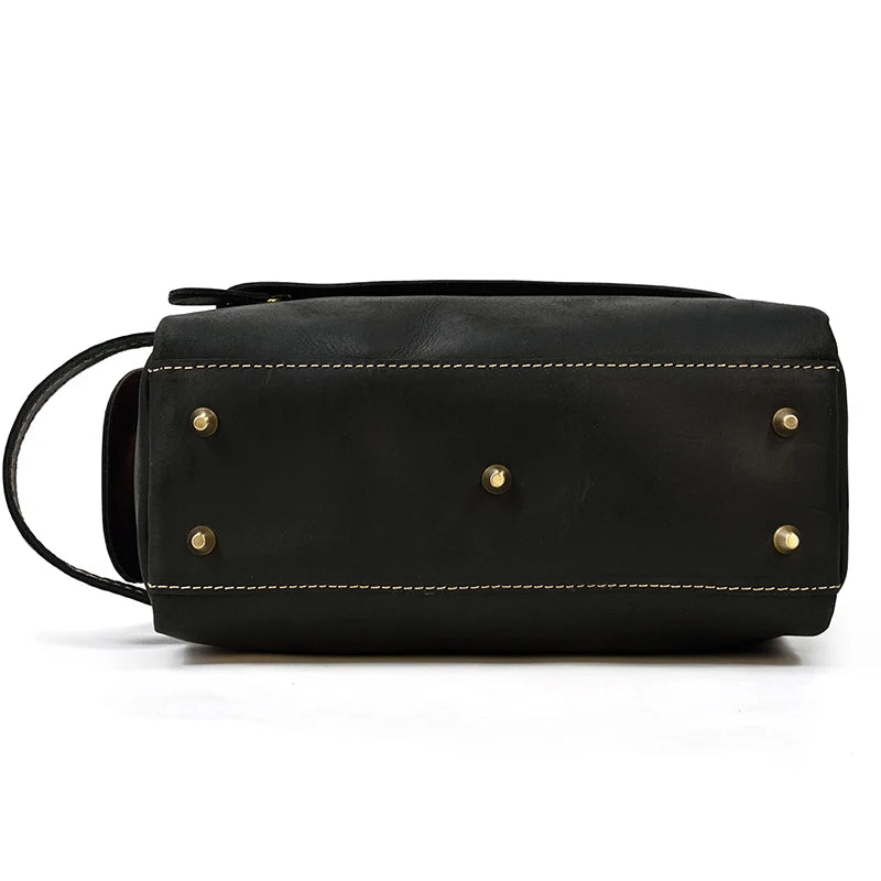 Trousse de toilette homme pas cher en cuir - ShopGET®
