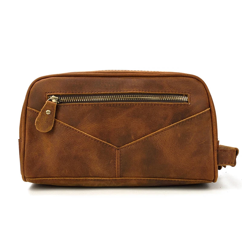 Trousse de toilette homme pas cher en cuir - ShopGET®