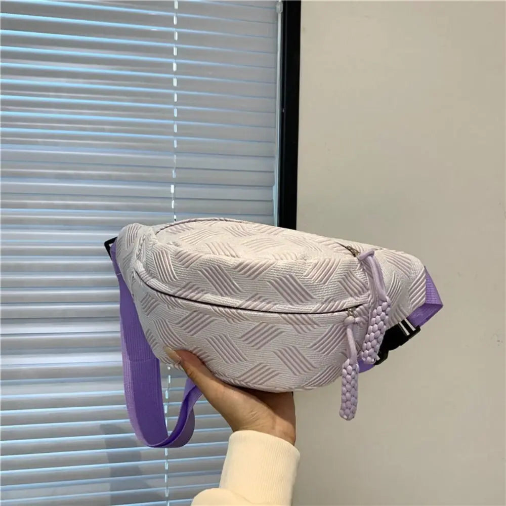 sac banane femme tendance à poitrine solide