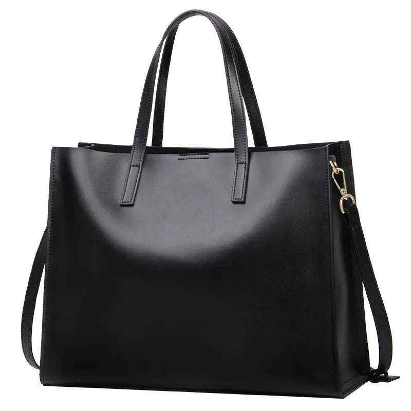 Sac cabas noir ordinateur 7-6-5-4-3-2-1-ShopGET®