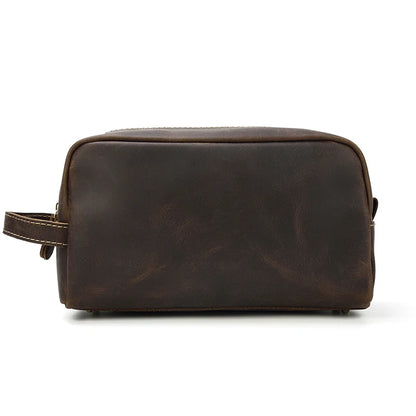 Trousse de toilette homme cuir luxe - ShopGET®