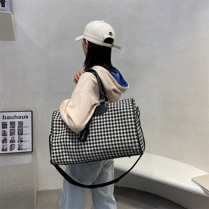Sac weekend homme / Femme pas cher à décor géométrique Sac Weekend (GRAND)-Sac Weekend (PETIT)-ShopGET® 