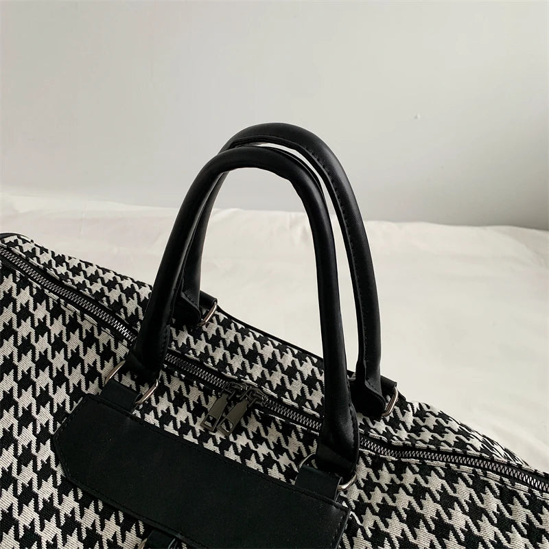 Sac weekend homme / Femme pas cher à décor géométrique Sac Weekend (GRAND)-Sac Weekend (PETIT)-ShopGET® 