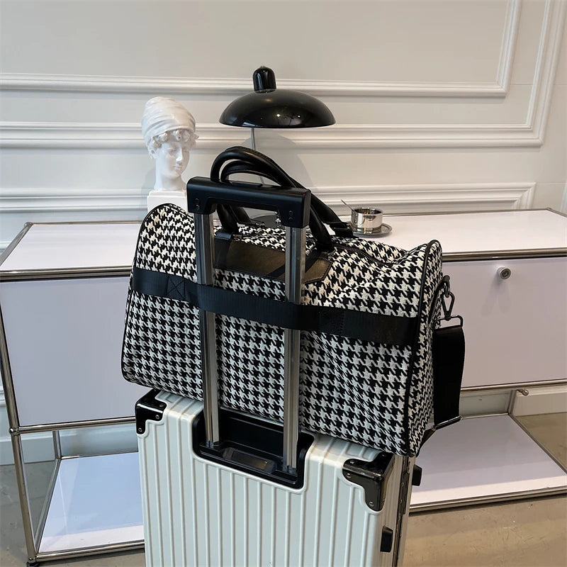 Sac weekend homme / Femme pas cher à décor géométrique Sac Weekend (GRAND)-Sac Weekend (PETIT)-ShopGET® 