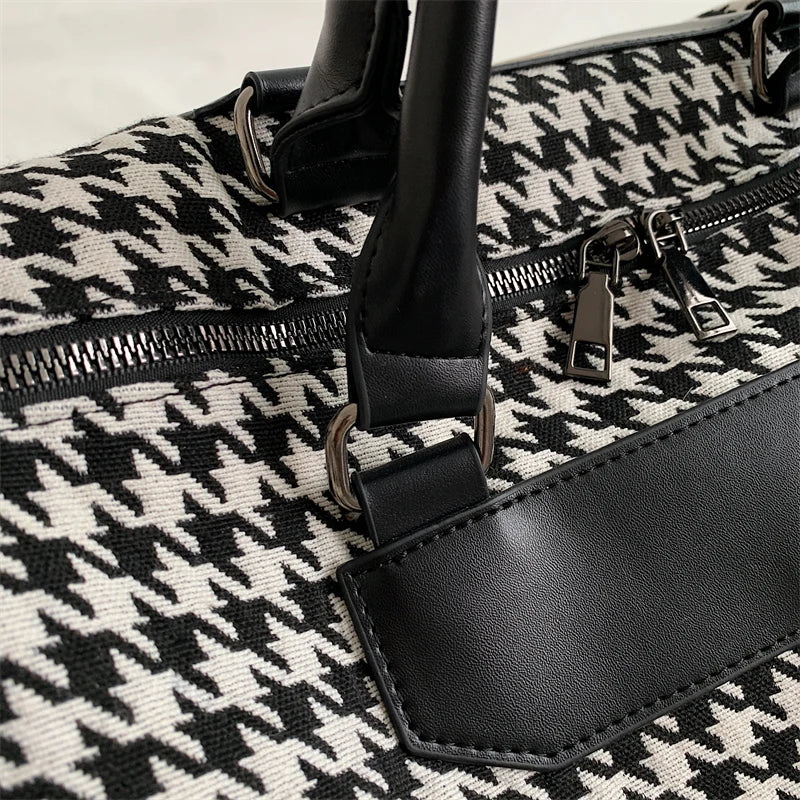 Sac weekend homme / Femme pas cher à décor géométrique Sac Weekend (GRAND)-Sac Weekend (PETIT)-ShopGET® 