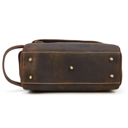 Trousse de toilette homme cuir luxe - ShopGET®