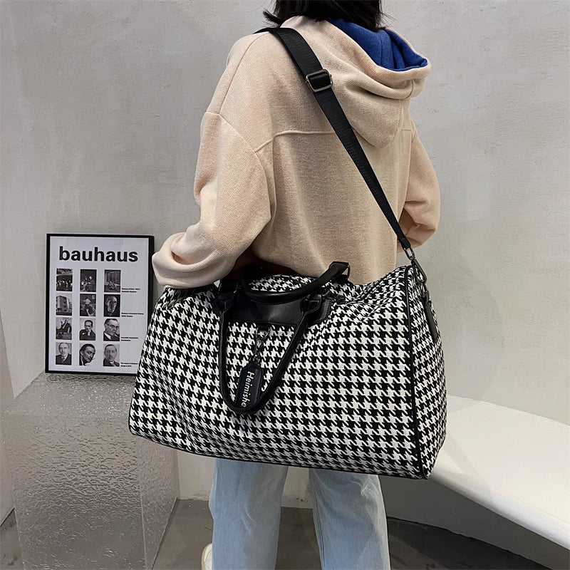 Sac weekend homme / Femme pas cher à décor géométrique Sac Weekend (GRAND)-Sac Weekend (PETIT)-ShopGET® 