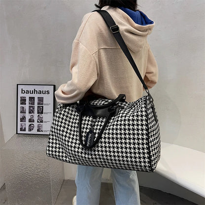Sac weekend homme / Femme pas cher à décor géométrique Sac Weekend (GRAND)-Sac Weekend (PETIT)-ShopGET® 