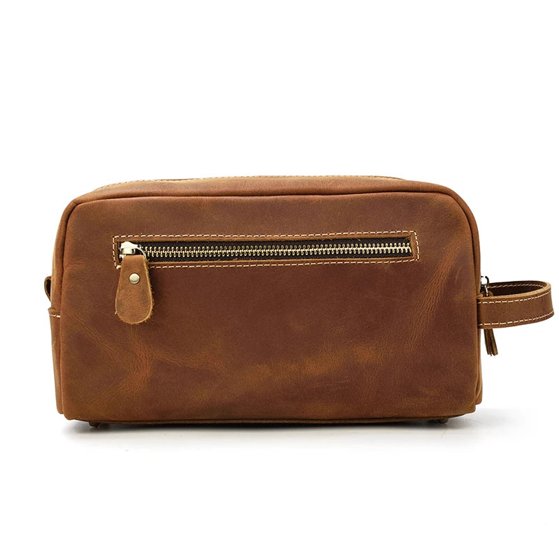 Trousse de toilette homme cuir luxe - ShopGET®
