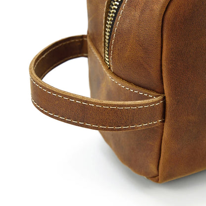 Trousse de toilette homme cuir luxe - ShopGET®