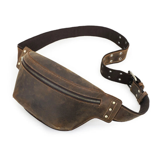 Patron sac banane homme en cuir - ShopGET®