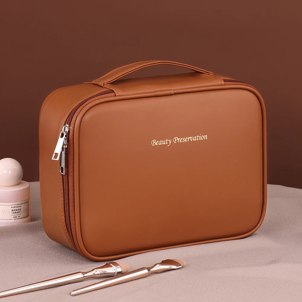 Trousse maquillage cuir femme - ShopGET®