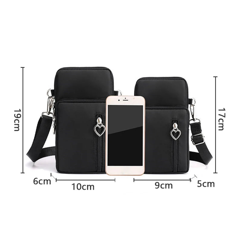 Pochette téléphone géométrique messenger - ShopGET®