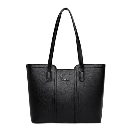 Sac cabas noir Messenger Bleu kaki-Marron-Apricot-Beige-Noir-Kaki-ShopGET® 