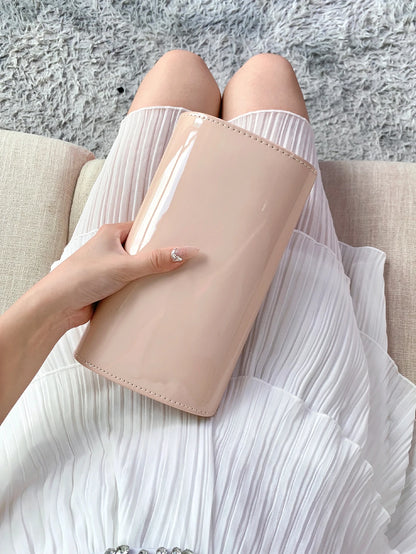 Pochette femme bandoulière minimaliste Kaki-Noir-Blanc-ShopGET® 