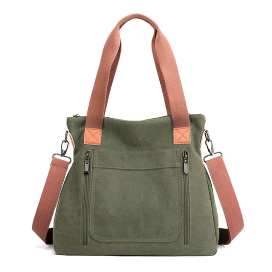 Sac cabas femme en tissu Canvas A-B-C-D-E-F-G-H-Noir-Marron-Bleu-Pourpre-I1-A-Gris-I1-B-I1-C-rose rouge-I1-D-I1-E-ShopGET® 