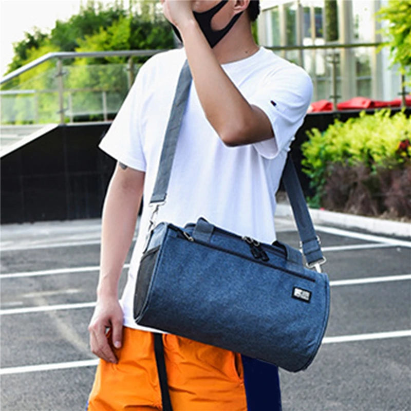 Sac weekend homme business Gris-Noir-Rouge-Bleu-Rose-Vert-ShopGET® 