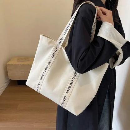 sac cabas tissu femme Noir-Beige-ShopGET® 