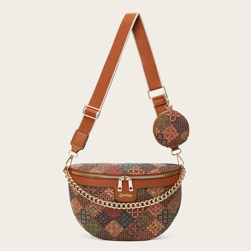 Sac banane femme chic en liège avec porte-monnaie - ShopGET®